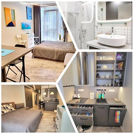 Happy Inn Laime Studio, Self Check-In-24-7, A-C, Parking-In-The-Underground-Garage Vilnius Bagian luar foto